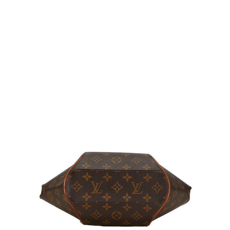 Louis Vuitton Monogram Ellipse PM Handbag 2WAY M51127 Brown PVC Leather Louis Vuitton