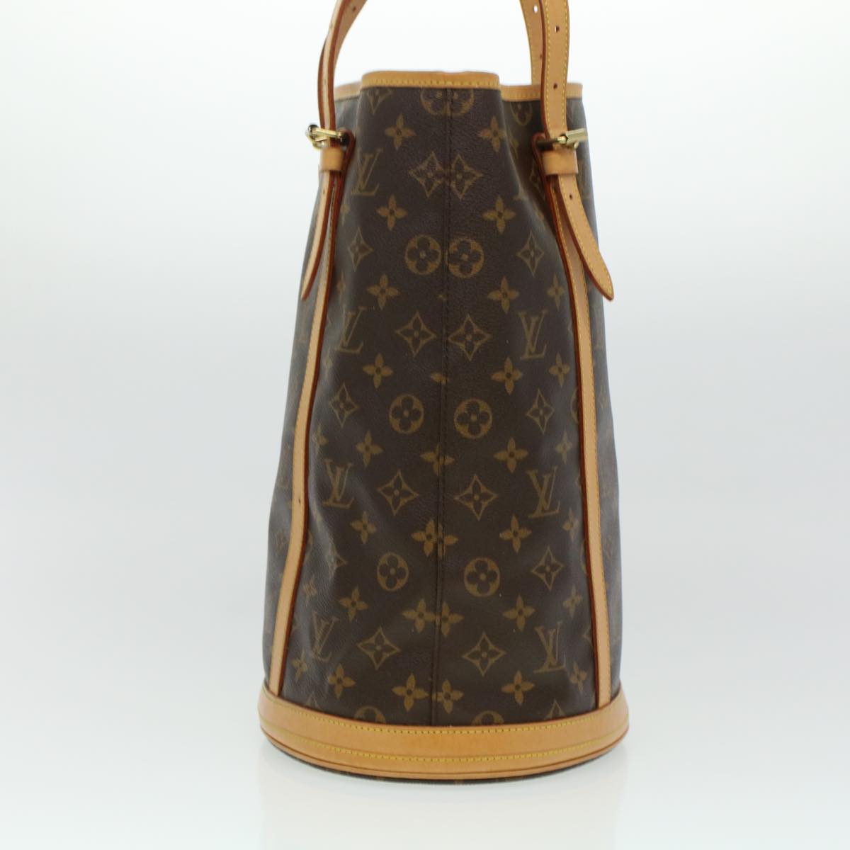 LOUIS VUITTON Monogram Bucket GM Shoulder Bag M42236 LV Auth 42647