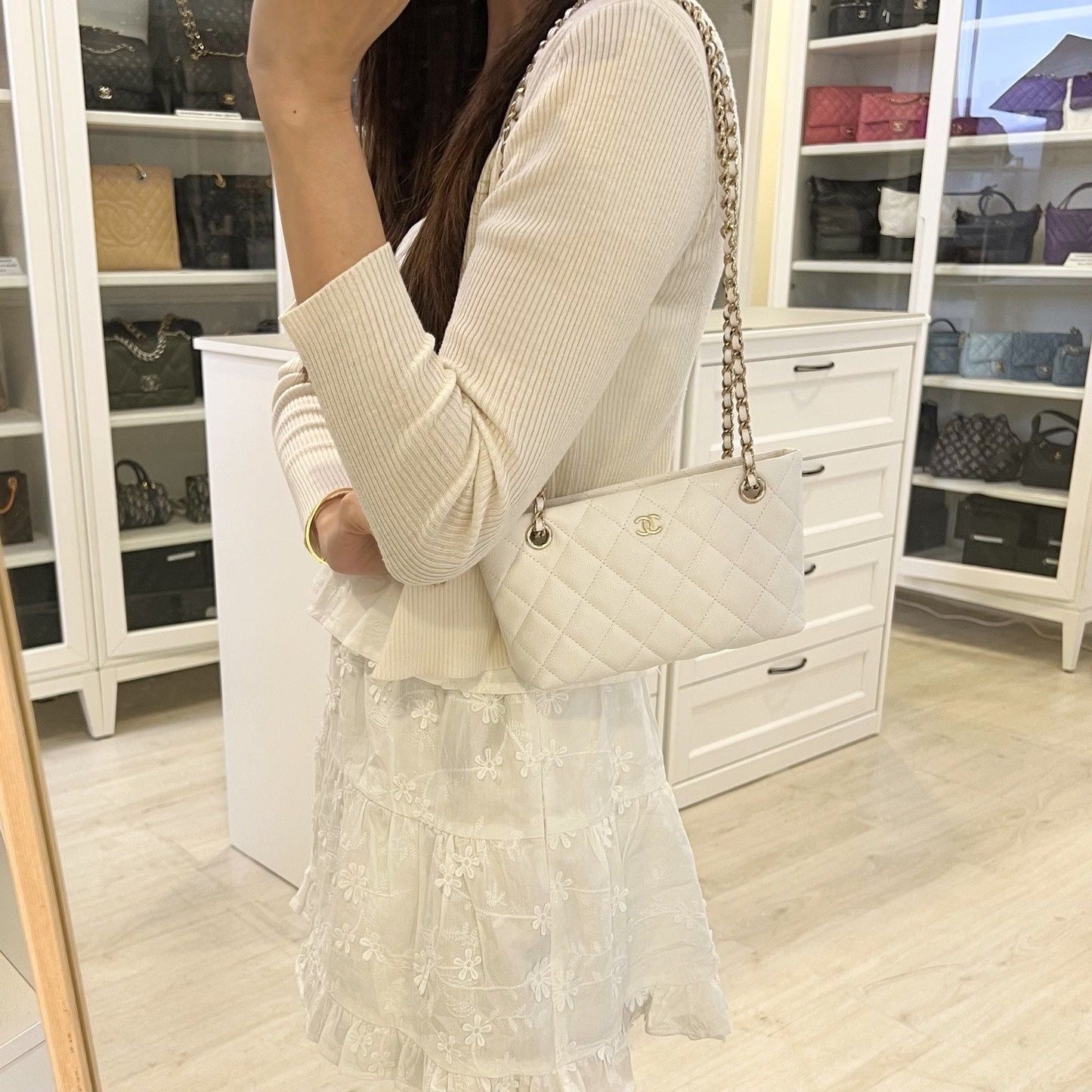 Chanel 25C Mini Clutch with Chain Clutch Bag - Rovelle Bags