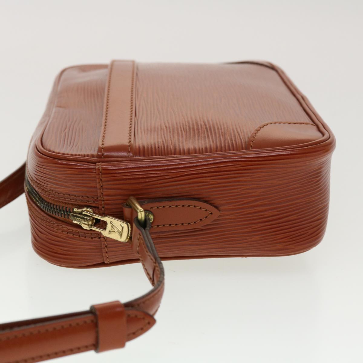 LOUIS VUITTON Epi Trocadero 23 Shoulder Bag Brown M52313 LV Auth 45381