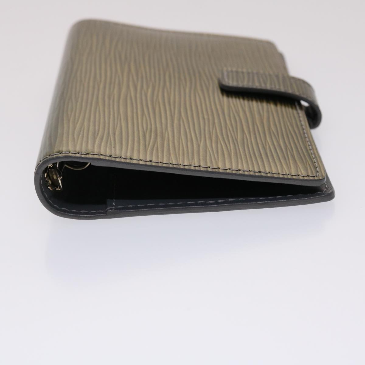 LOUIS VUITTON Cyber Epi Agenda PM Day Planner Cover Green M99080 LV Auth 46874