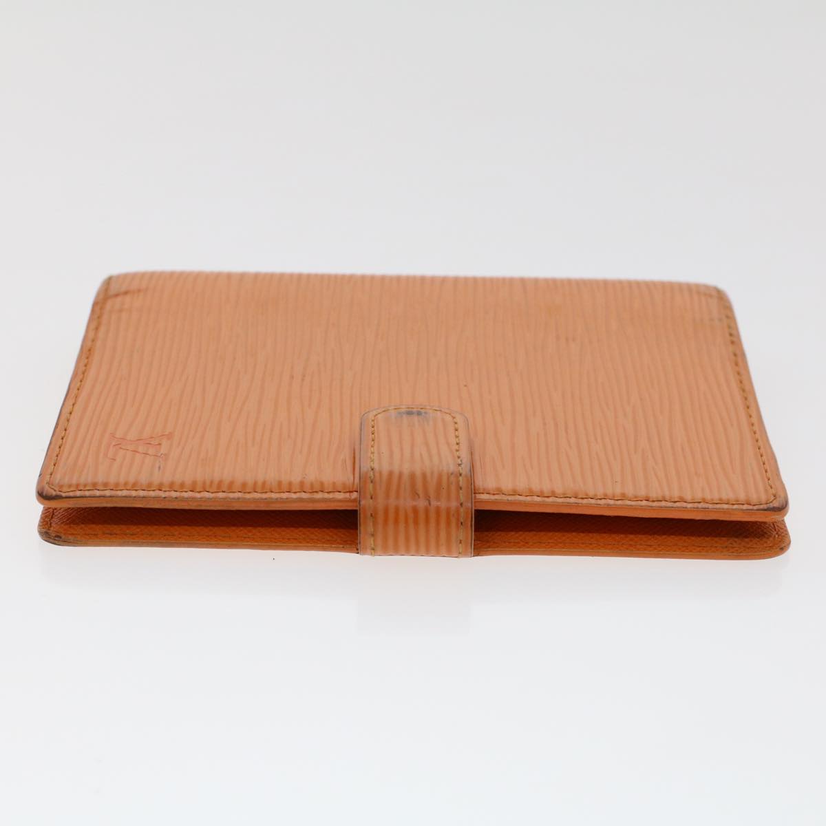 LOUIS VUITTON Epi Agenda PM Day Planner Cover Orange R2005H LV Auth 47177