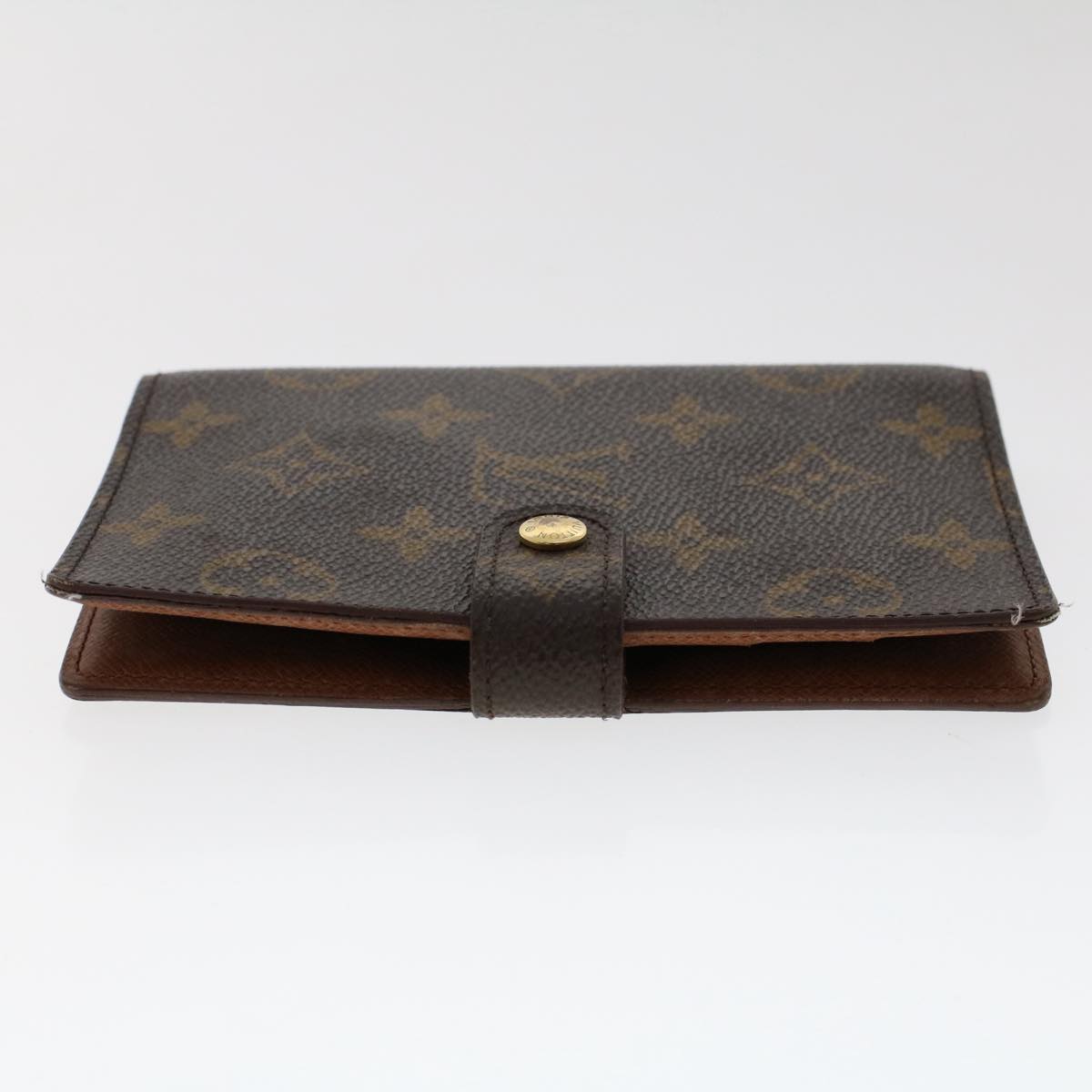 LOUIS VUITTON Monogram Agenda PM Day Planner Cover R20005 LV Auth 49884