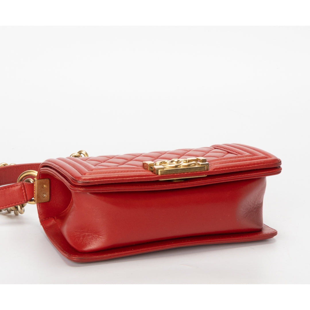 Chanel Quilted Boy Flap Small Shoulder Shoulder Bag - Rovelle Bags