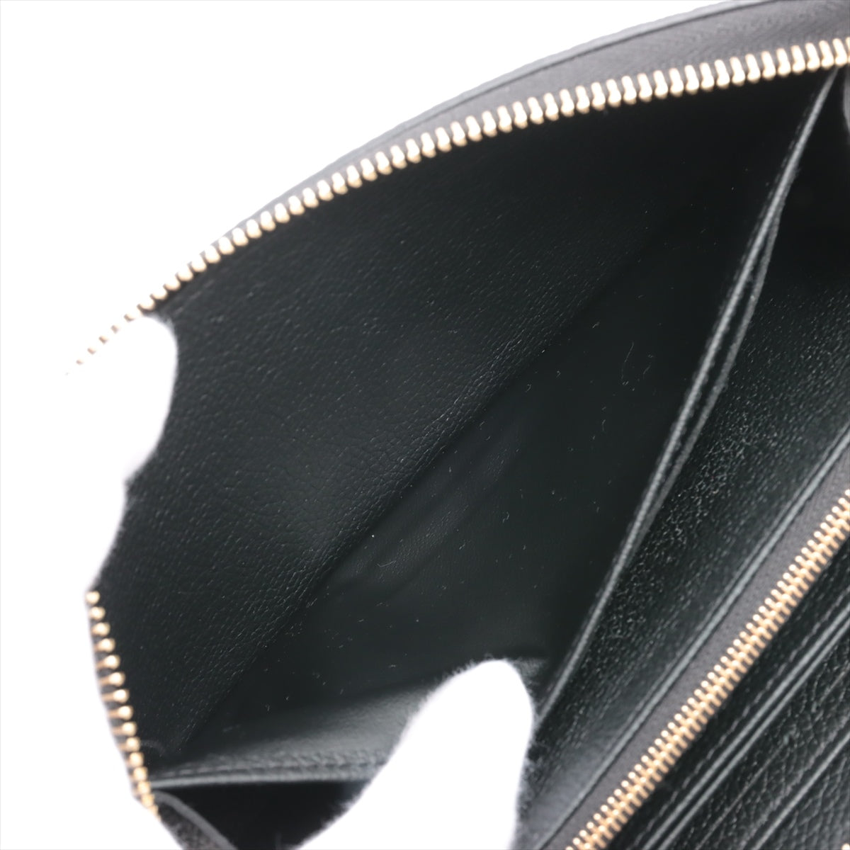 Louis Vuitton Bi-Color Monogram Amplant Wallet M80481 NoirCreme Round Zip Wallet