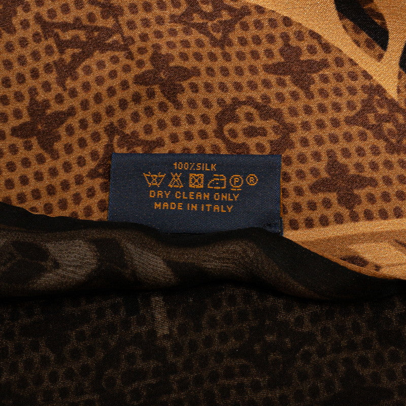 Louis Vuitton Monogram Shirt Brown Silk Louis Vuitton