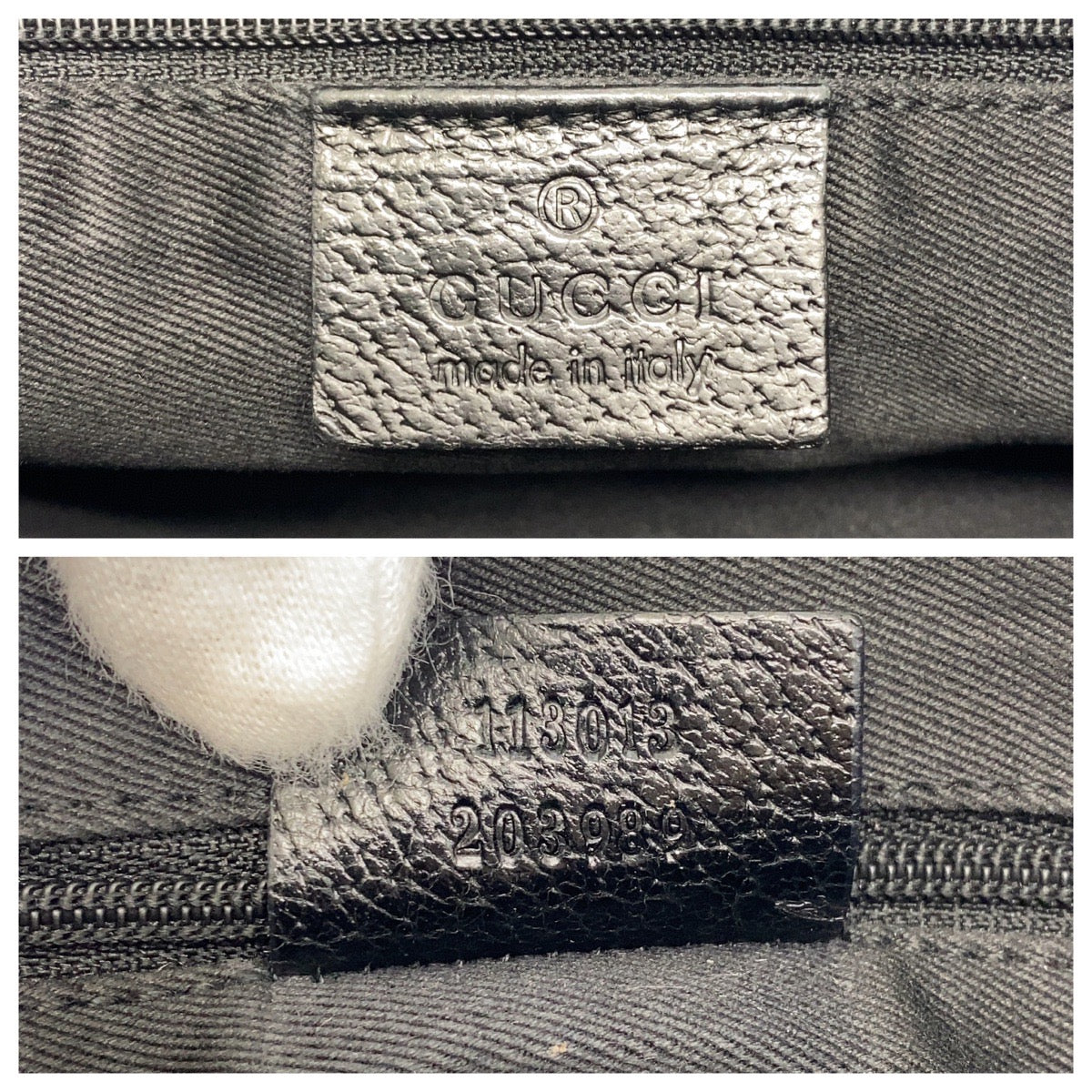 Gucci GG Canvas Leather Shoulder Bag