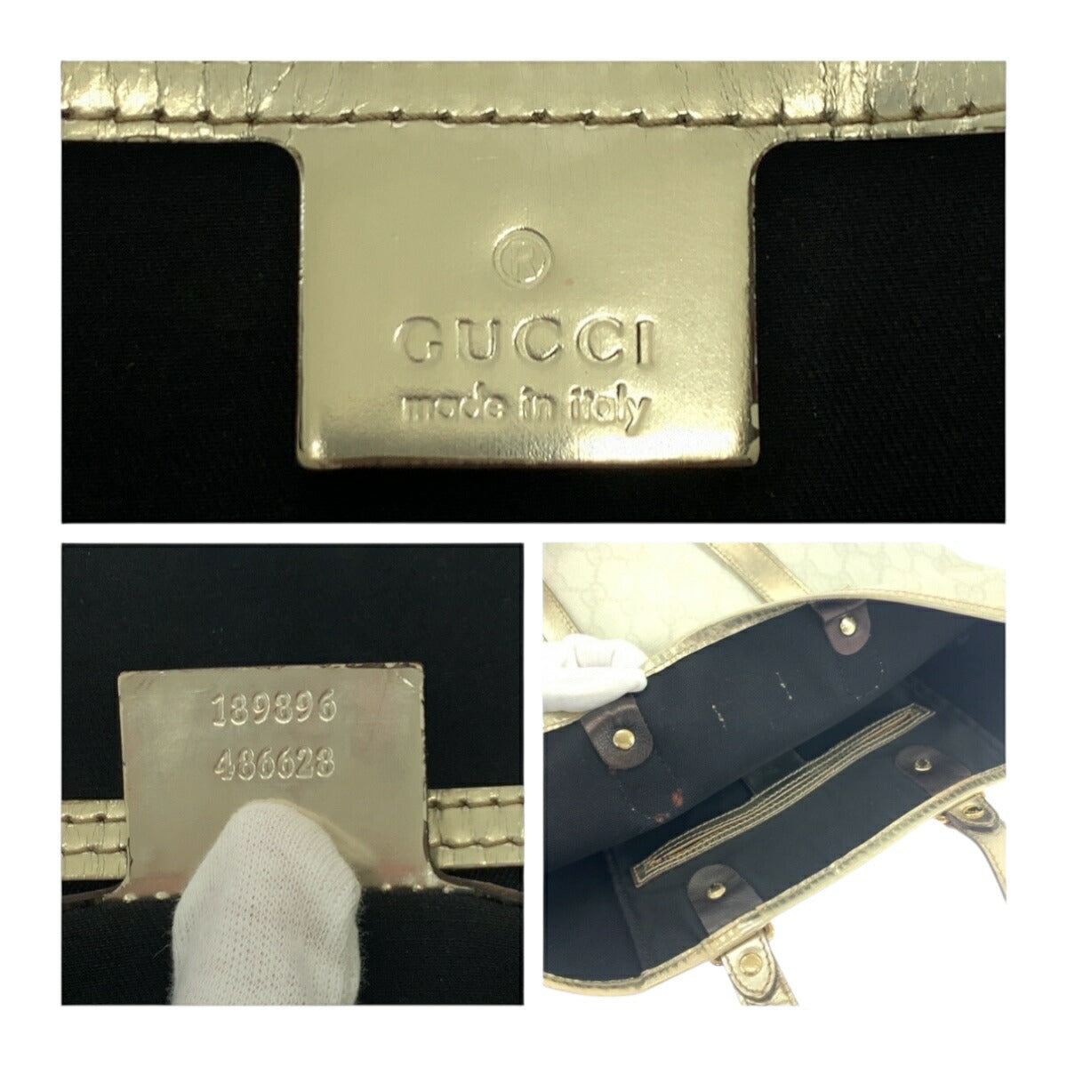 Gucci GG Supreme Canvas 2way Tote Bag