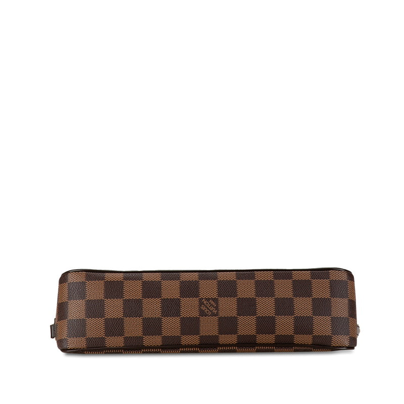 Louis Vuitton Damier Recoleta Handbag N51299 Brown PVC Leather Louis Vuitton