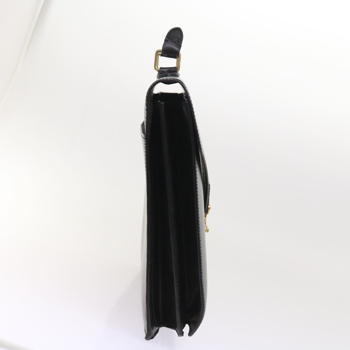 LOUIS VUITTON Epi Serviette Ambassador Business Bag Black M54412 LV Auth 55373