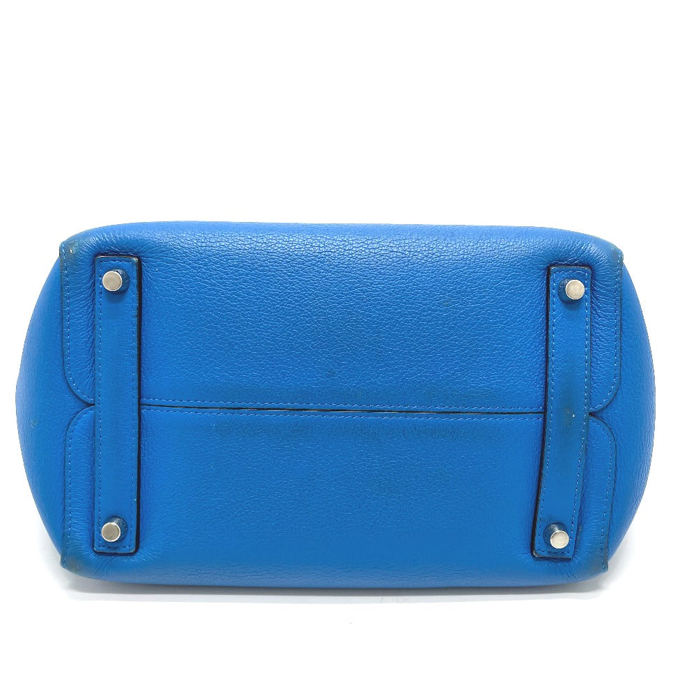 Dior Tote Bag leather blue Handbag Crossbody open bar handbag Women