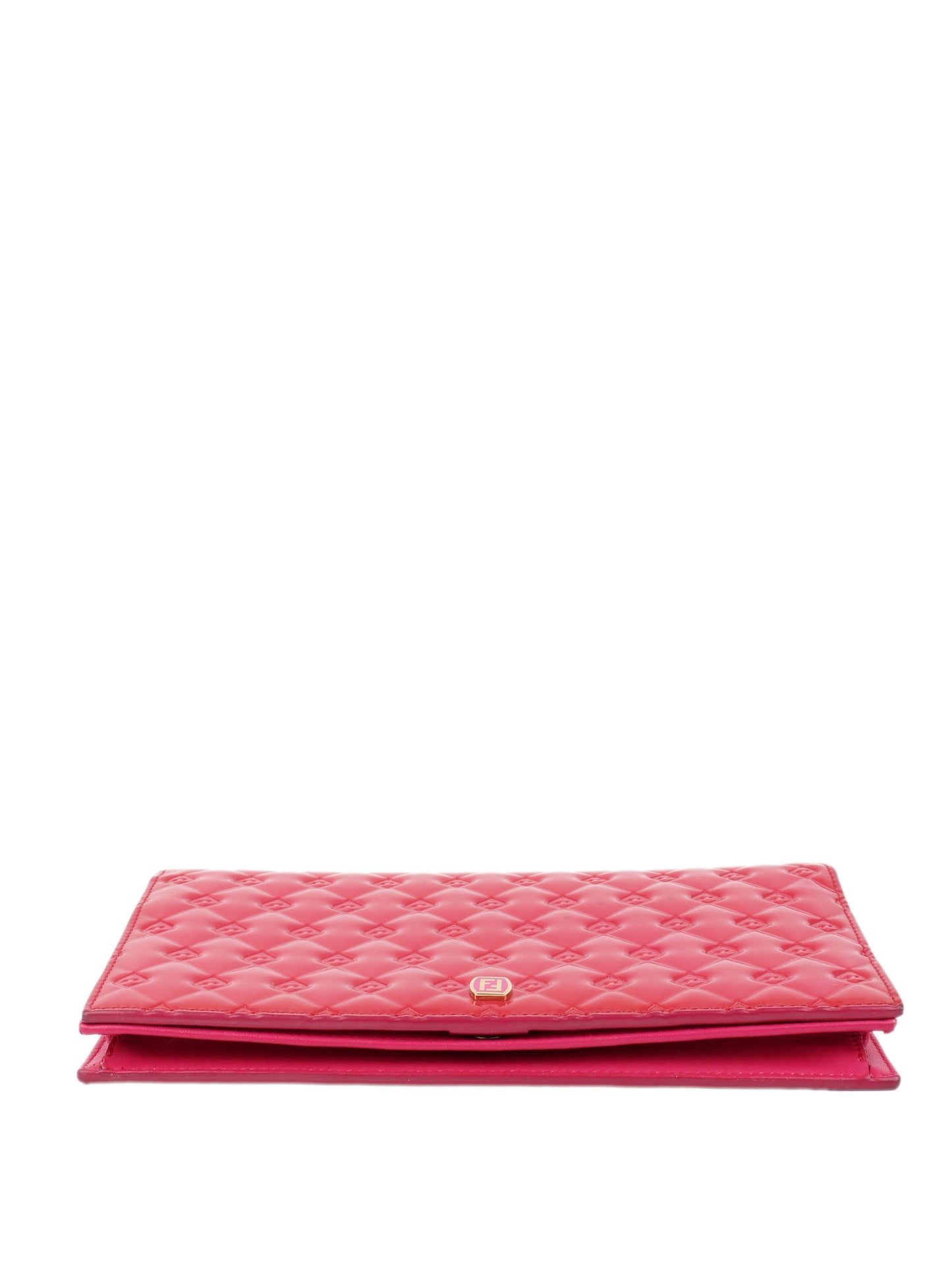 Fendi Pink Patent Wallet on Chain.