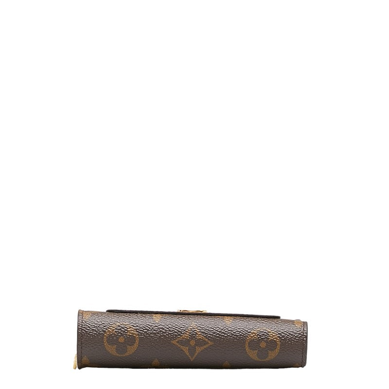 Louis Vuitton Monogram Giant Reverse Portfolio Juliet Double Folded Wallet M69432 Marlon Brown PVC Leather Louis Vuitton