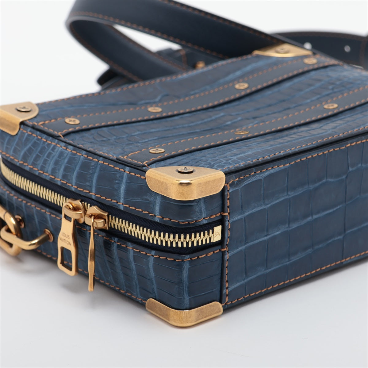 Louis Vuitton Crocodile Mini St Trunk