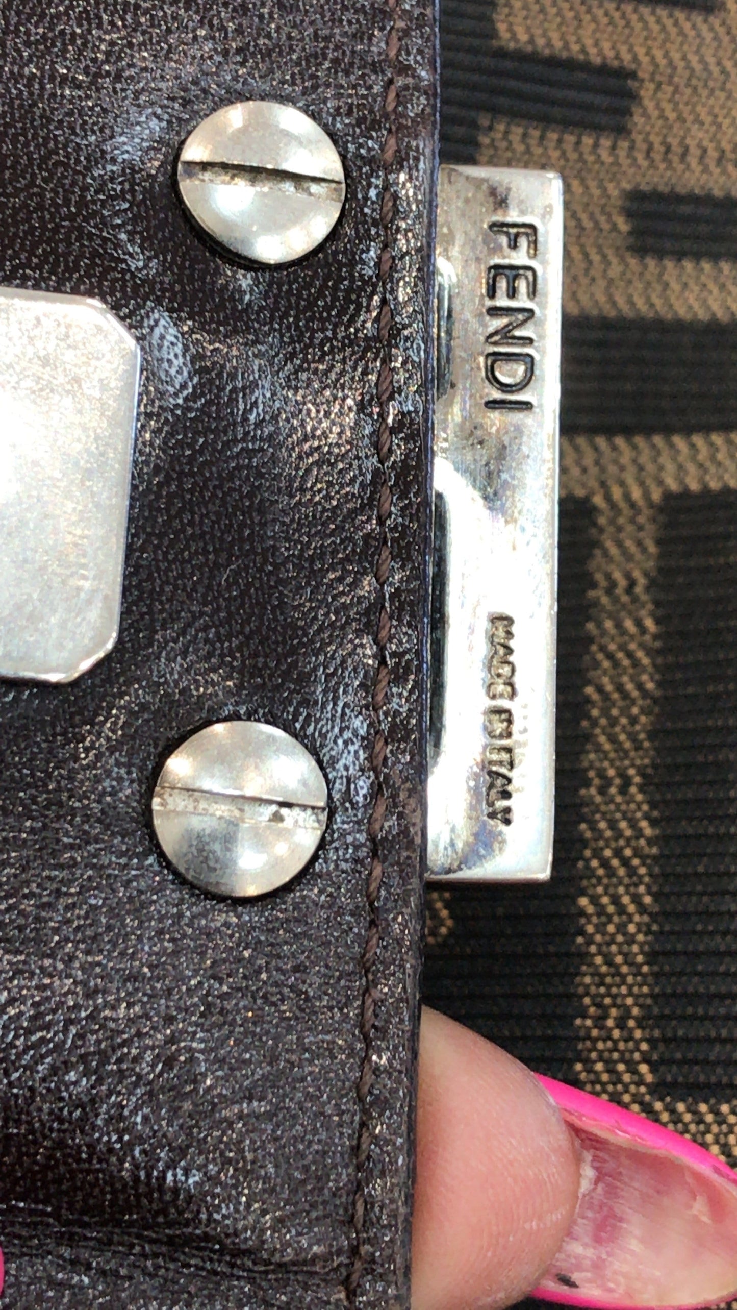 Fendi Mamma Baguette Shoulder Bag - Rovelle Bags