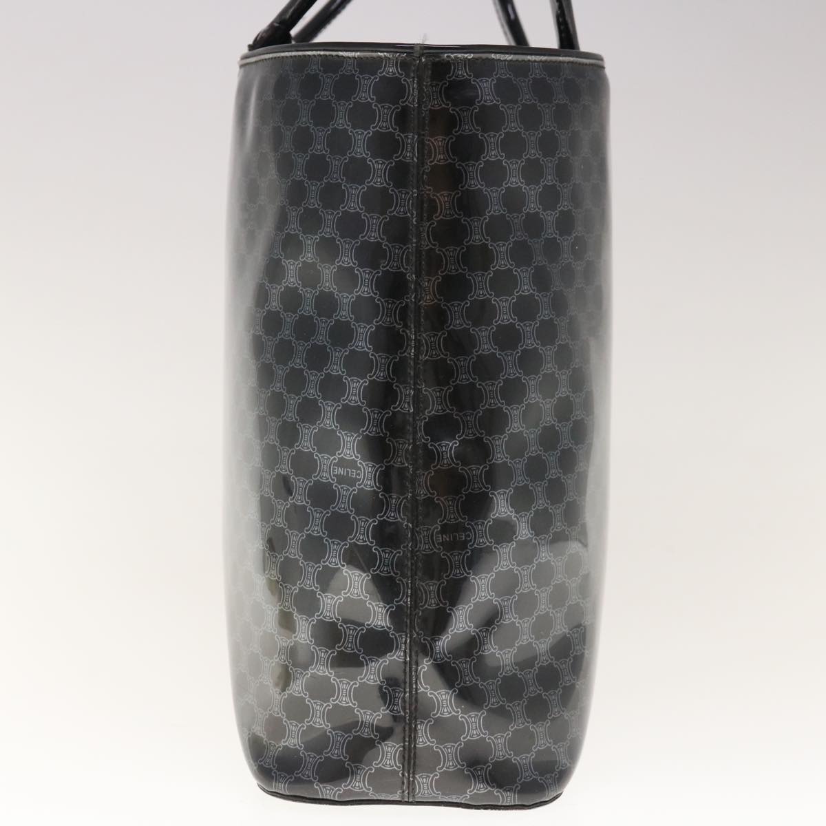 Luxury CELINE Macadam Canvas Hand Bag Black 65722
