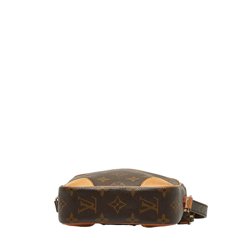 Louis Vuitton Monogram Danube Shoulder Bag M45266 Brown PVC Leather Louis Vuitton