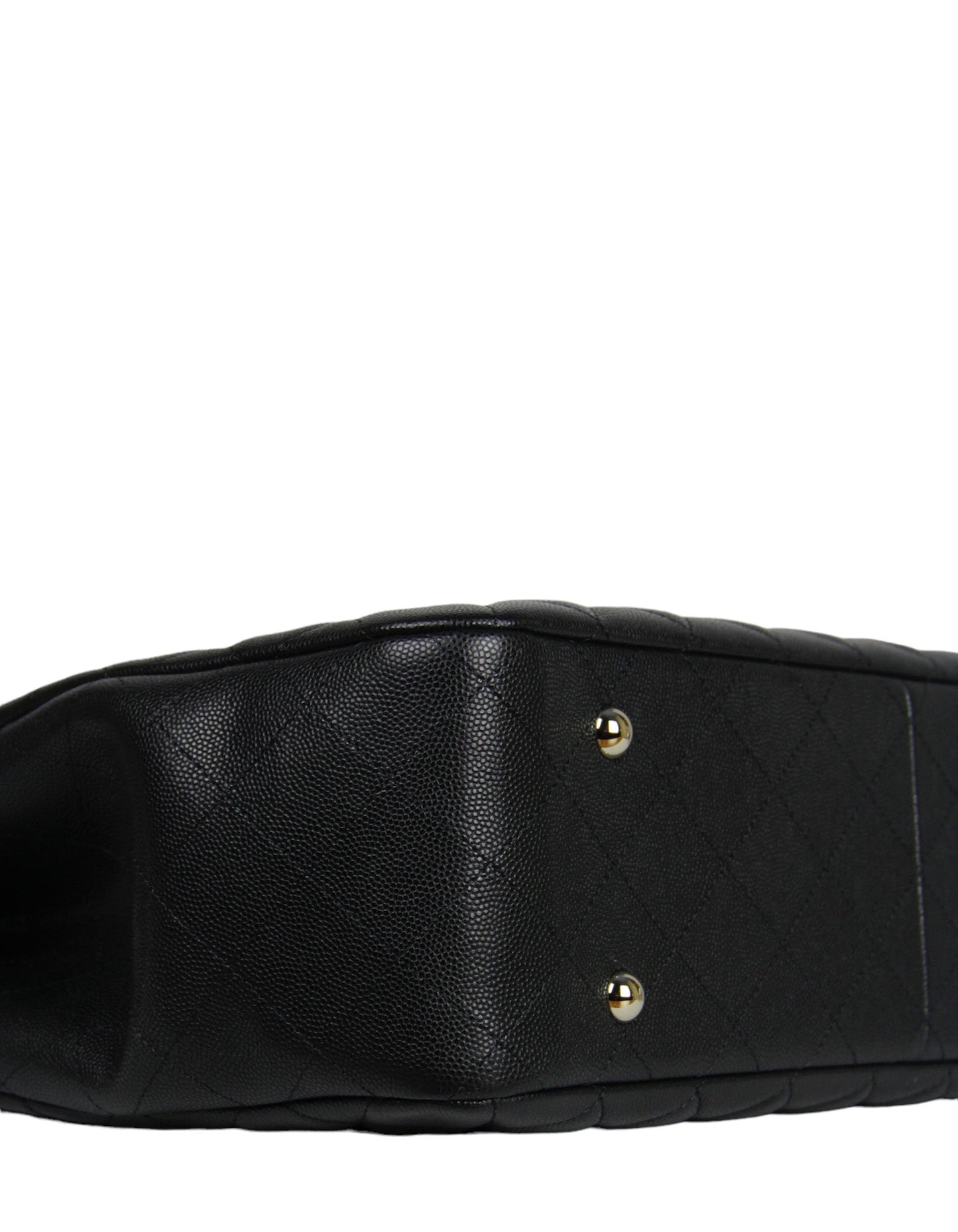 Chanel 2022 Black Caviar Leather Quilted Tote Bag - Rovelle Bags