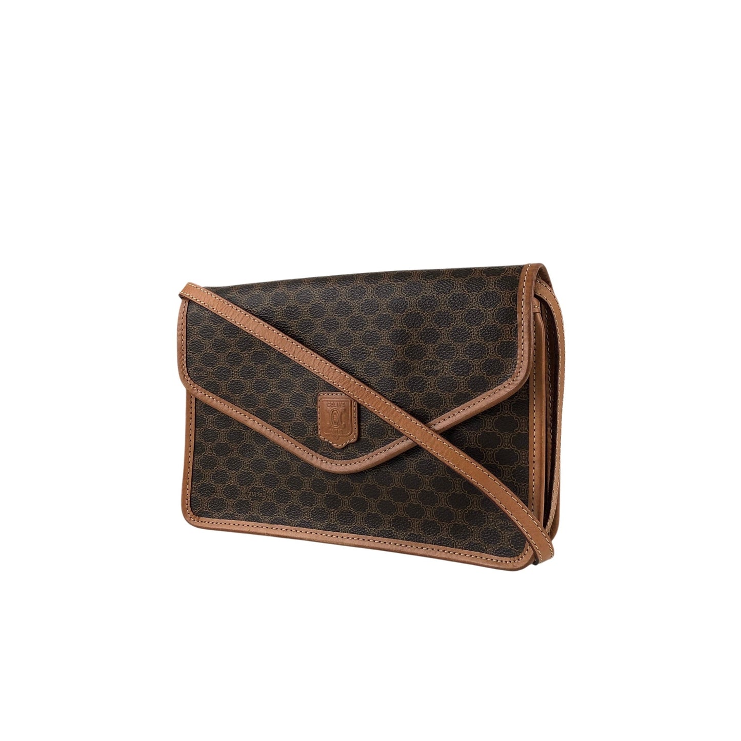 CELINE Shoulder bag Brown tfmjuy