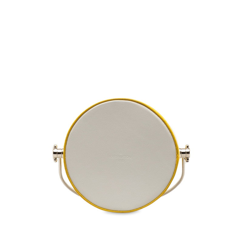 Louis Vuitton Monogram Paint Can Handbag 2WAY M81593 Yellow White PVC Louis Vuitton