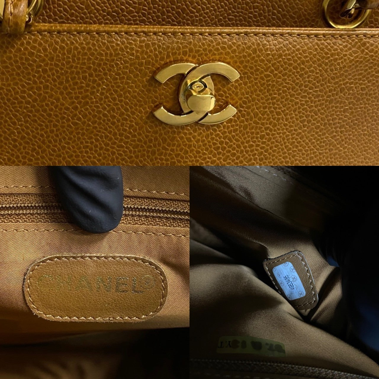 Chanel Coco Mark Leather Handbag - Rovelle Bags