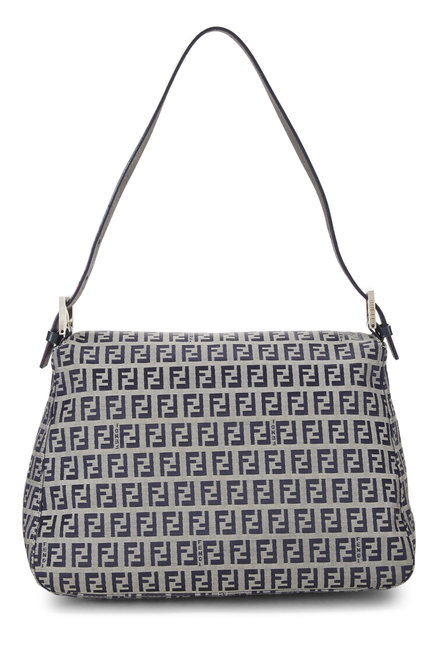 Fendi, Navy Zucchino Canvas Mama, Navy