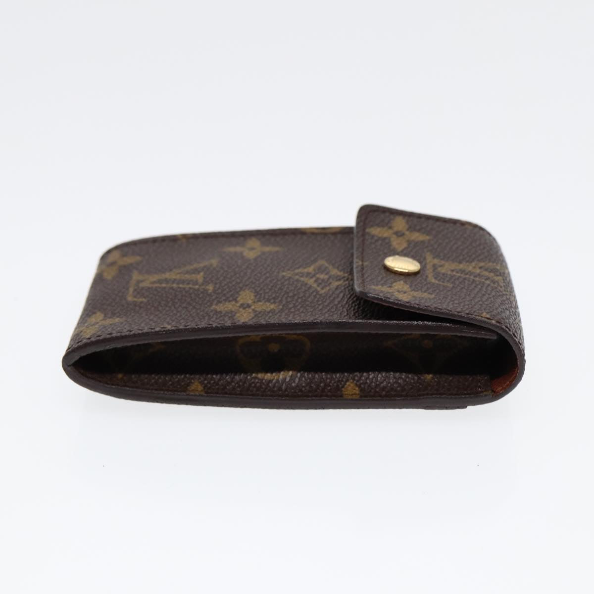 LOUIS VUITTON Monogram Porte Cles Badge Pouch M60048 LV Auth 86478