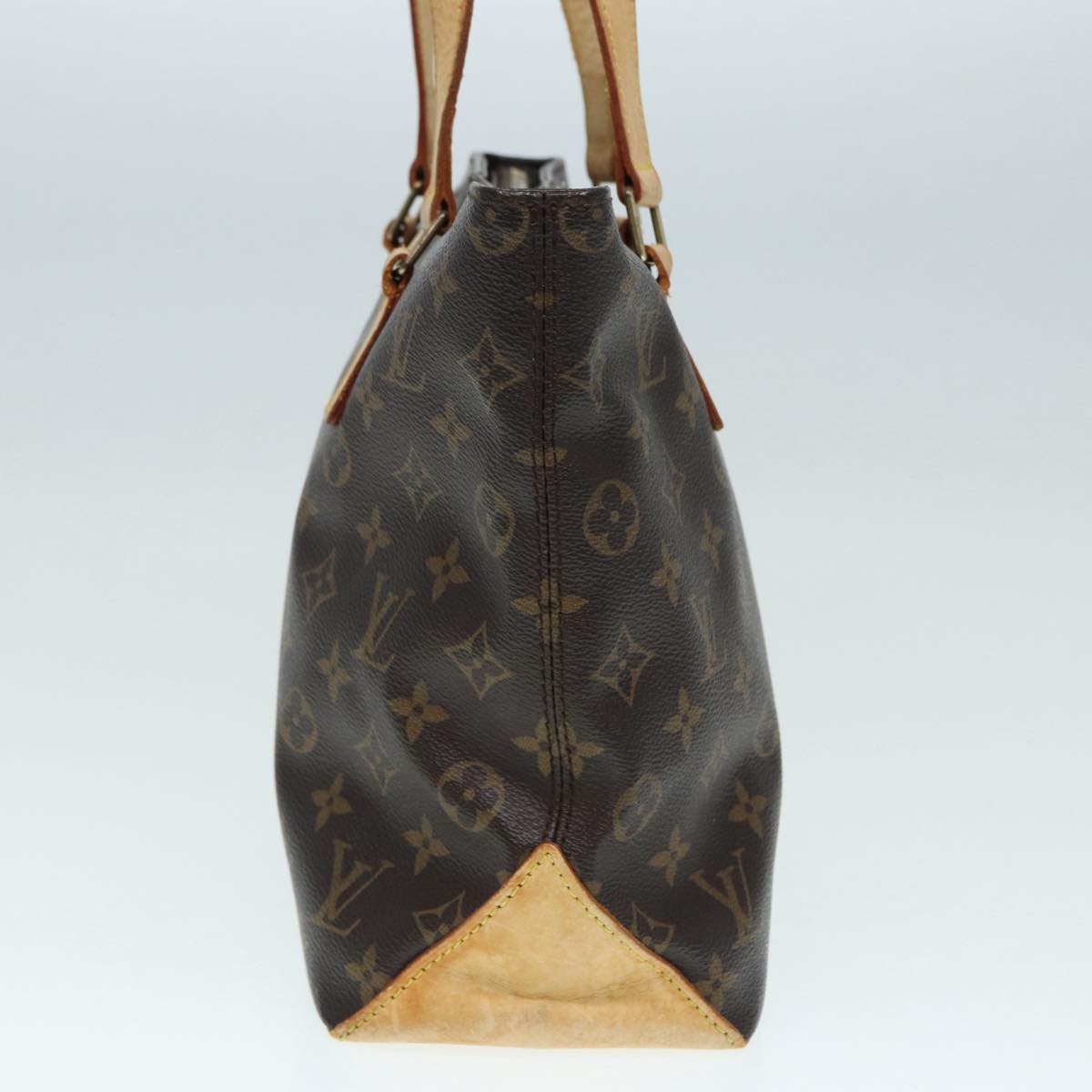 LOUIS VUITTON Monogram Cabas Piano Tote Bag M51148 LV Auth 87980