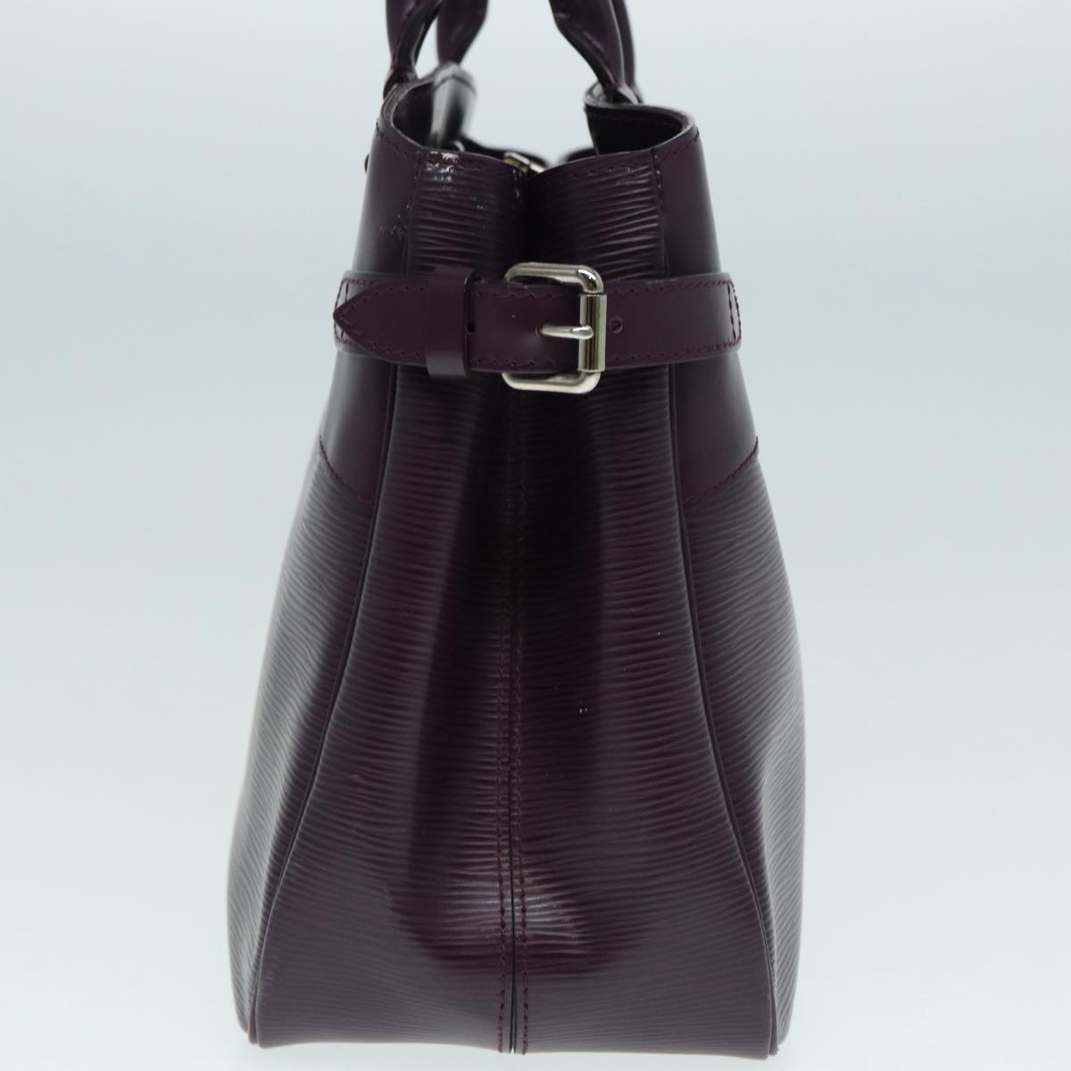 LOUIS VUITTON Epi Passy PM Hand Bag Purple Cassis M5926K LV Auth 88620
