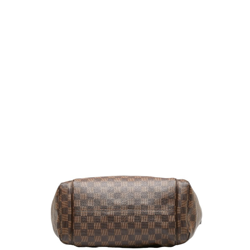 Louis Vuitton Damiere Toilet MM Shoulder Bag N41281 Brown PVC Leather Louis Vuitton