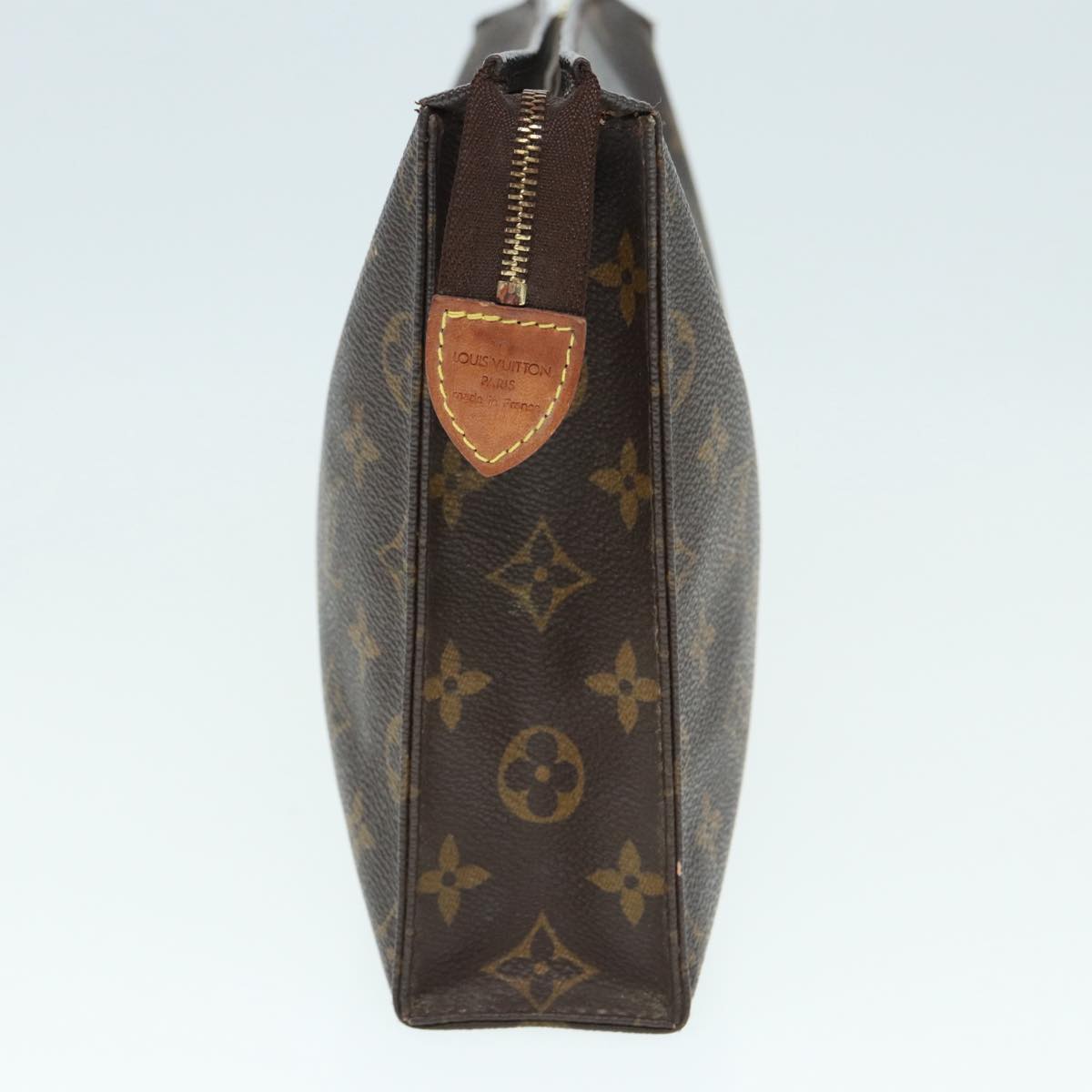 LOUIS VUITTON Monogram Poche Toilette 26 Pouch M47542 LV Auth 89337