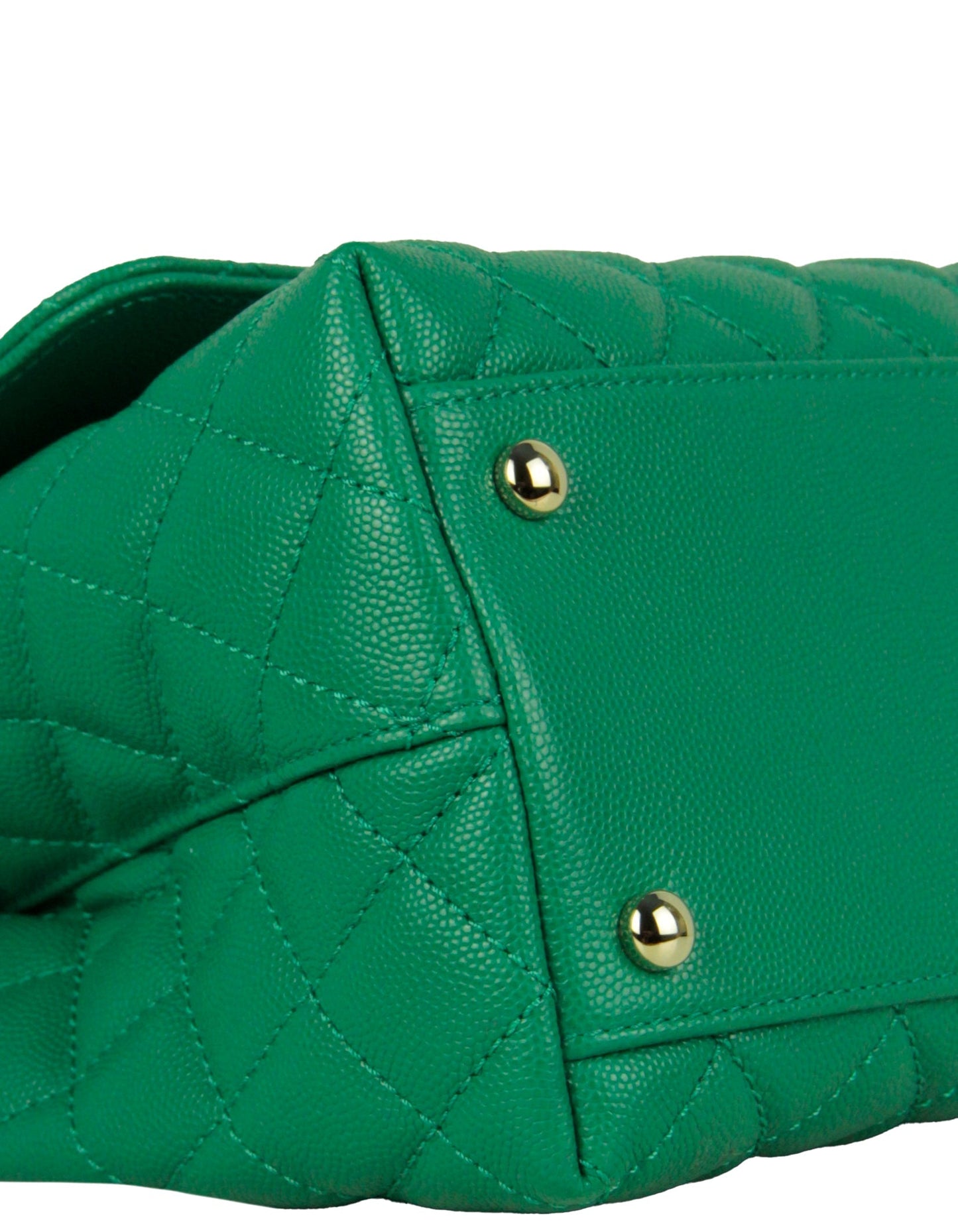 Chanel 2022 Green Caviar Quilted Small Flap Bag - Rovelle Bags