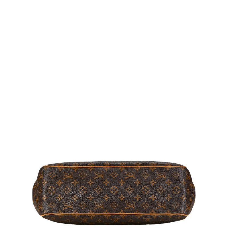 Louis Vuitton Monogram Battalion Horizontal Tote Handbag M51154 Brown PVC Leather Louis Vuitton