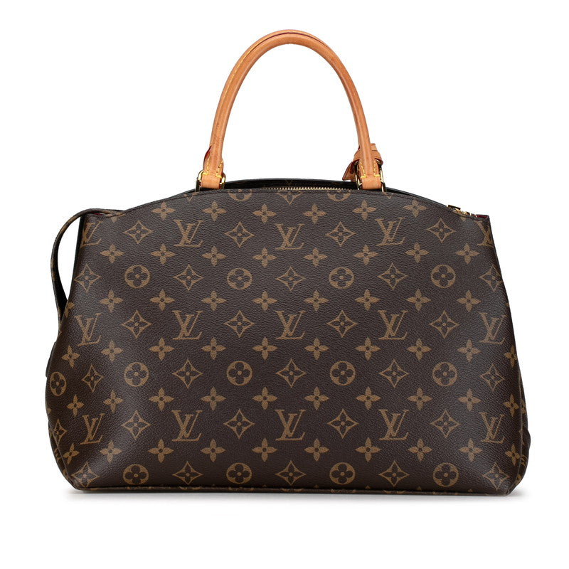 Louis Vuitton Monogram Grand Paré MM Handbag 2WAY M45898 Brown PVC Leather Louis Vuitton