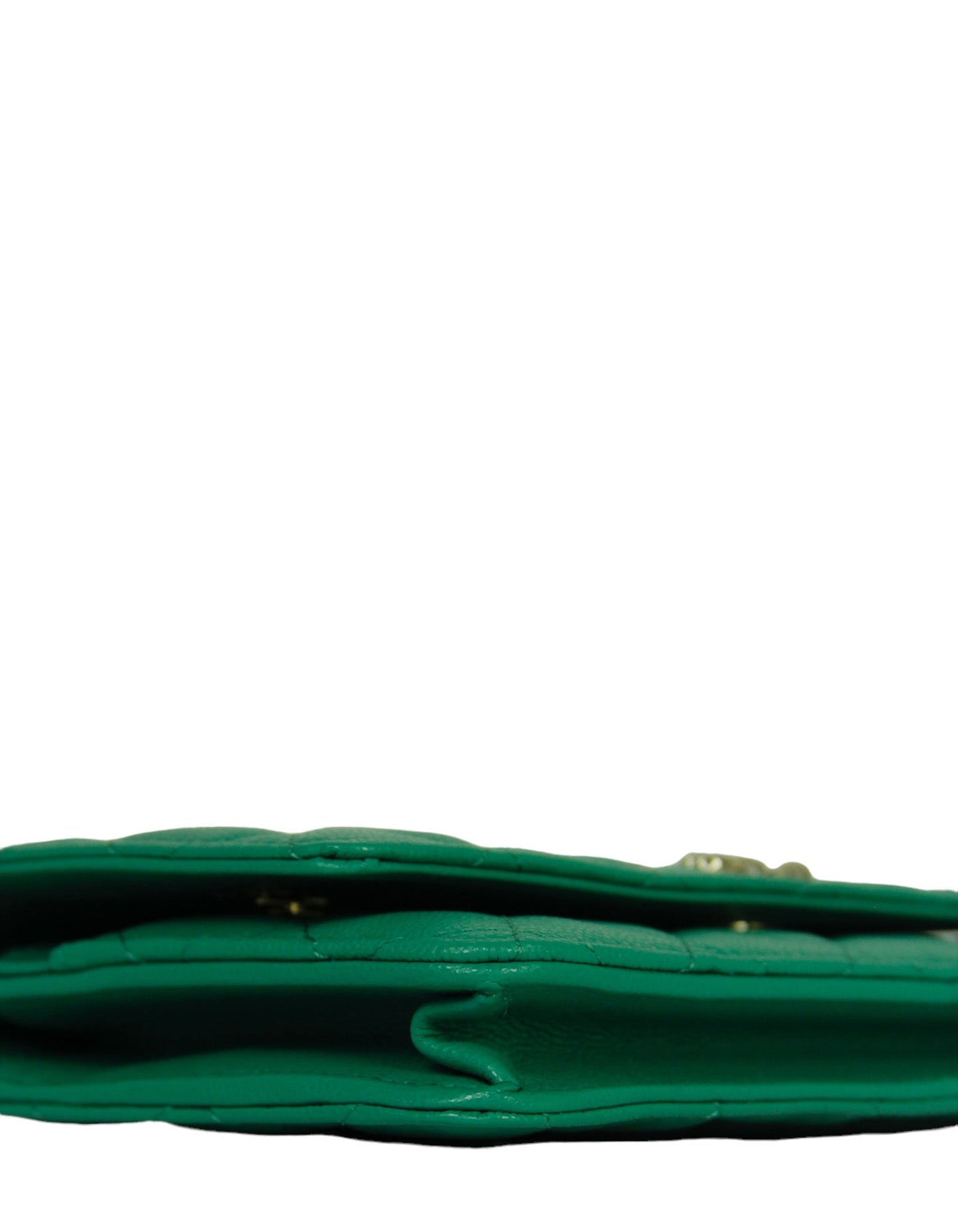 Chanel 2023 NEW Vert Green Caviar Crossbody Bag - Rovelle Bags