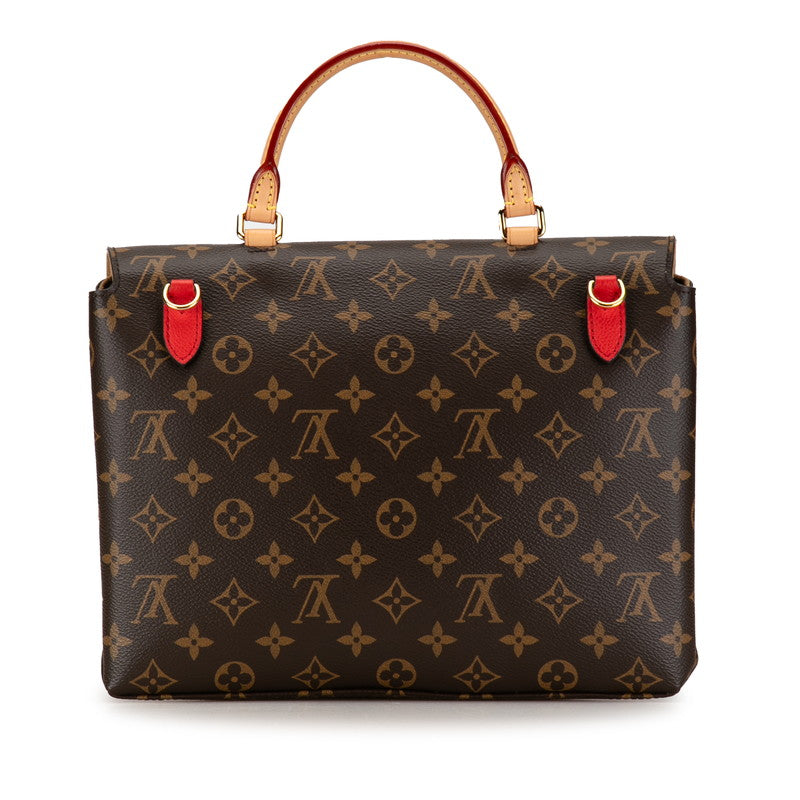 Louis Vuitton Monogram Marinian Handbag 2WAY M44286 Brown Coclico PVC Leather Louis Vuitton