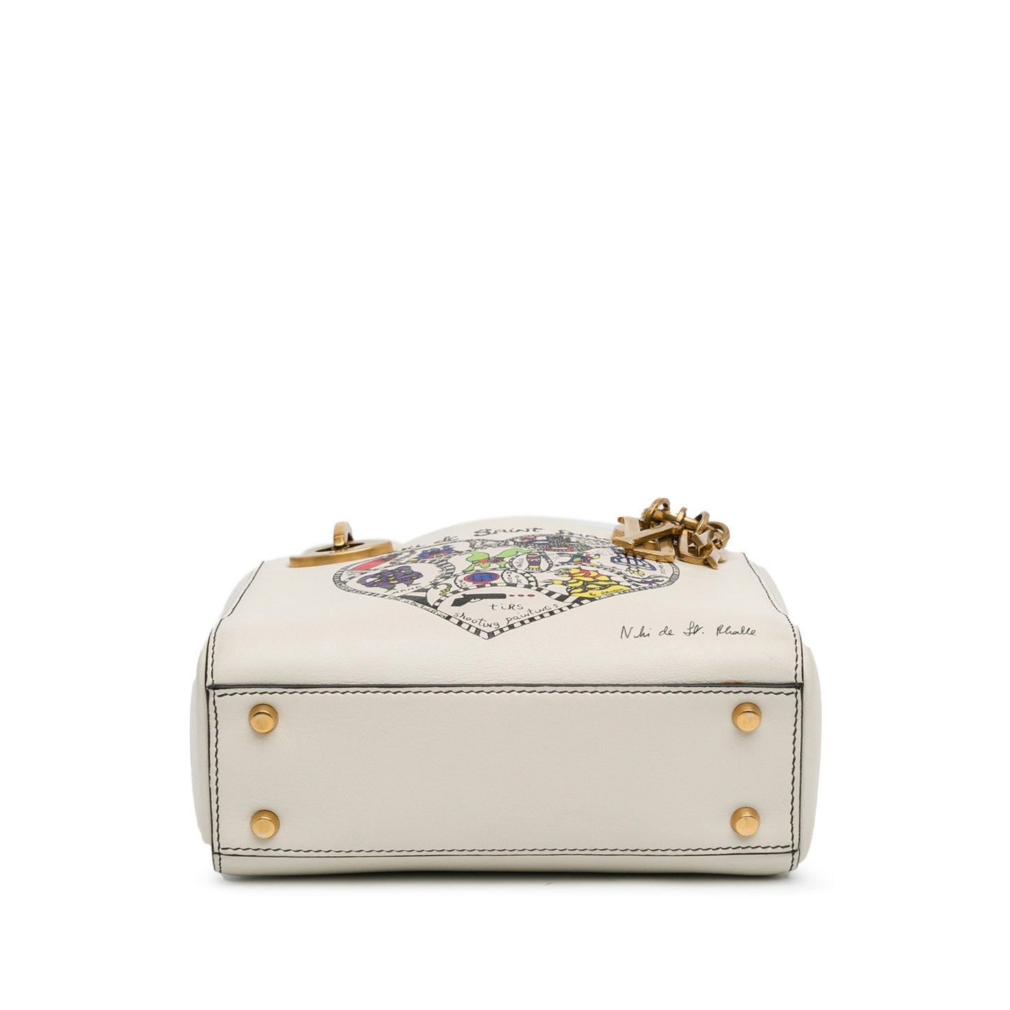 Dior Niki Lady Dior Chain Leather Shoulder Bag