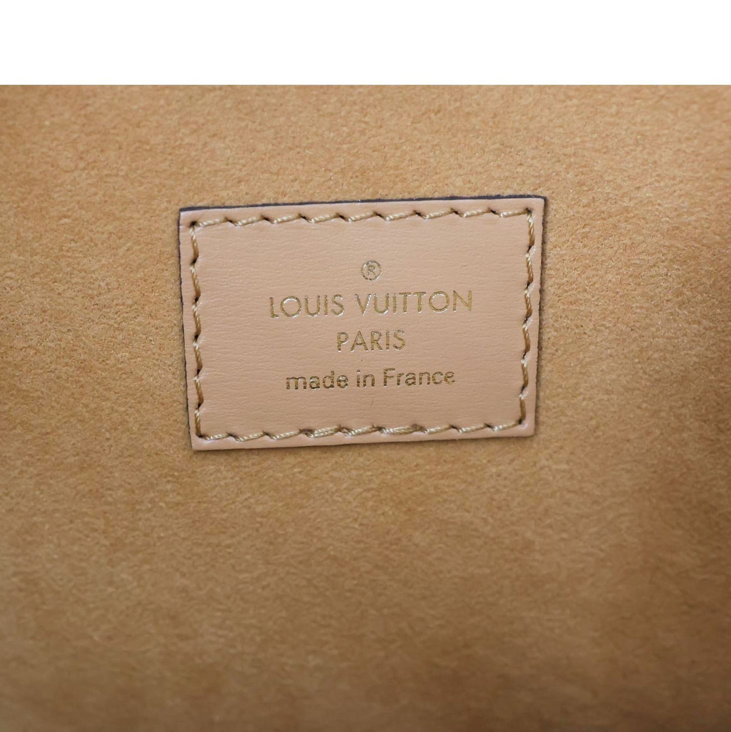 LOUIS VUITTON Since 1854 Onthego MM Jacquard Shoulder Bag Off White