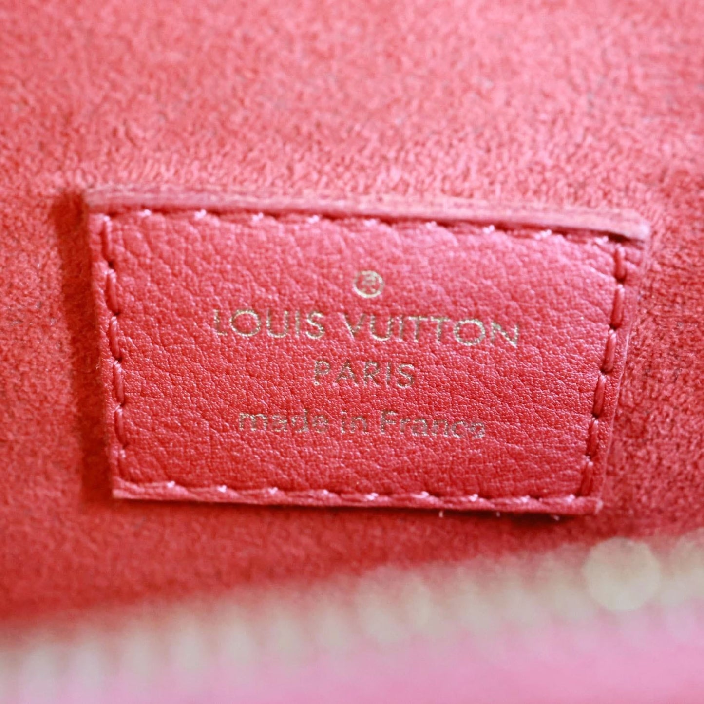 LOUIS VUITTON Victoire Monogram Canvas Shoulder Crossbody Bag Cherry