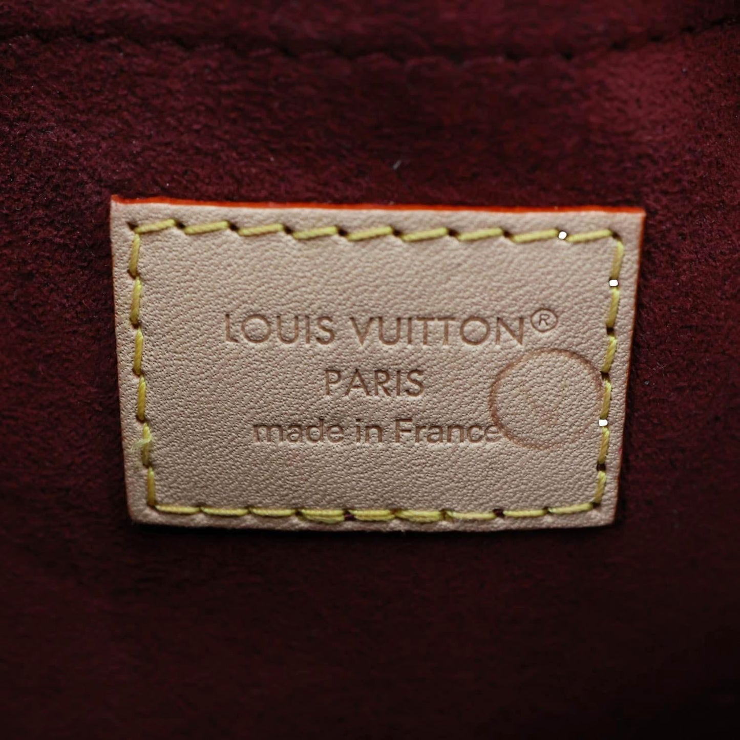 LOUIS VUITTON Sunset Monogram Coated Canvas Shoulder Bag Brown