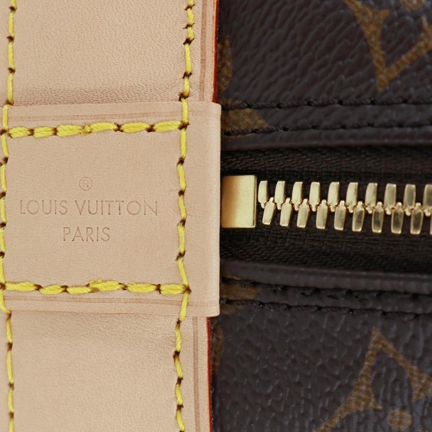 LOUIS VUITTON Alma BB Monogram Canvas Crossbody Bag Brown