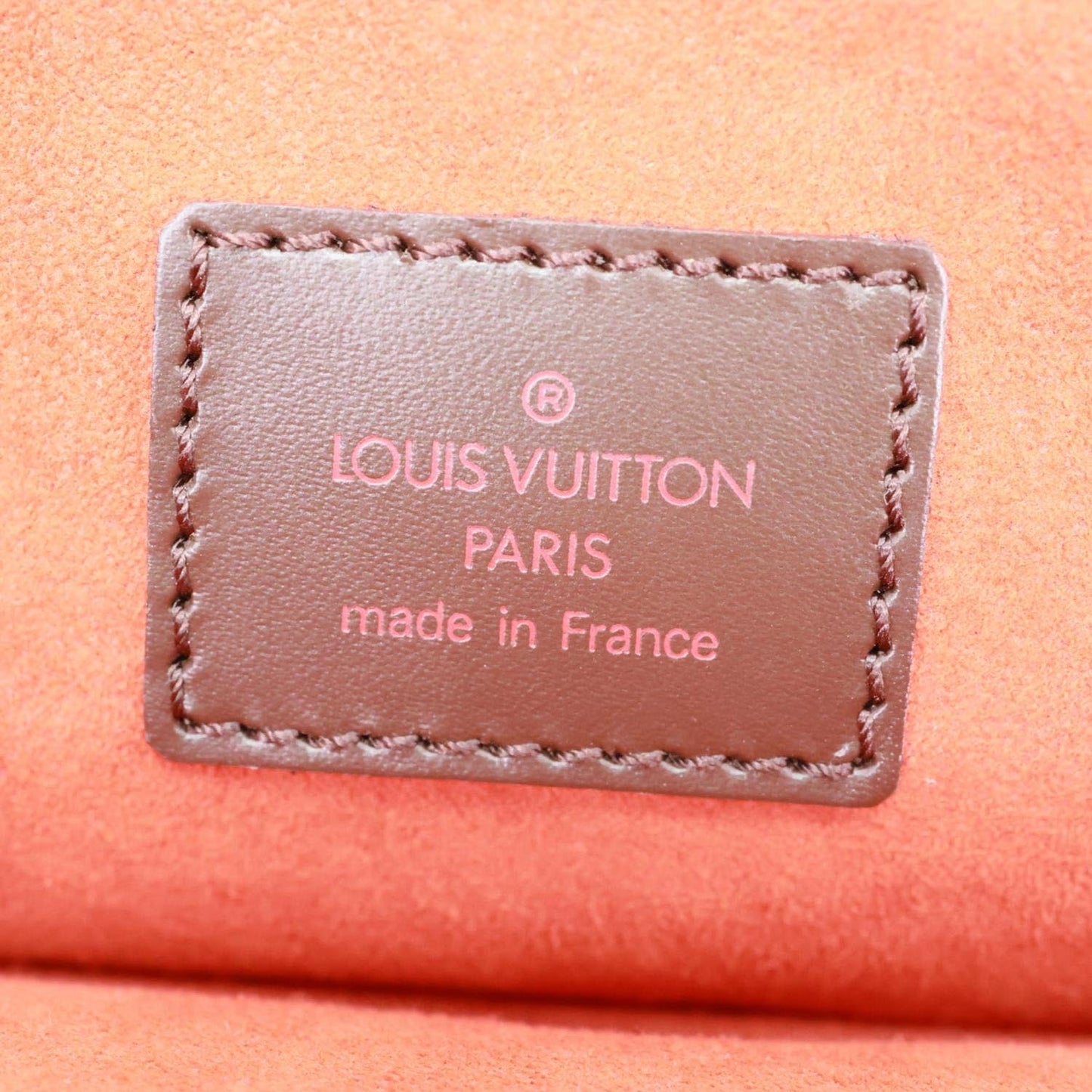 LOUIS VUITTON Parioli PM Damier Ebene Tote Shoulder Bag Brown