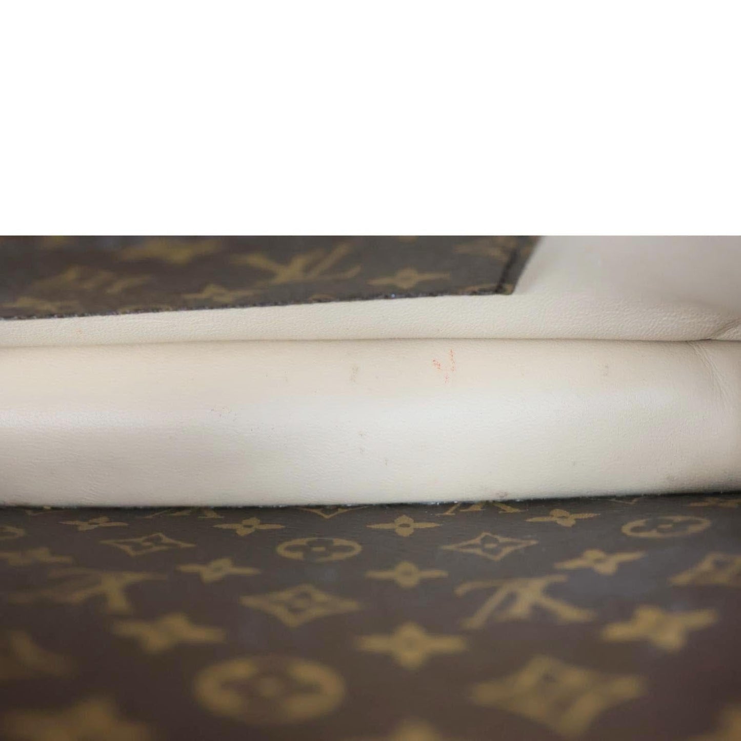 LOUIS VUITTON Trunk Clutch Reverse Monogram Crossbody Bag Brown