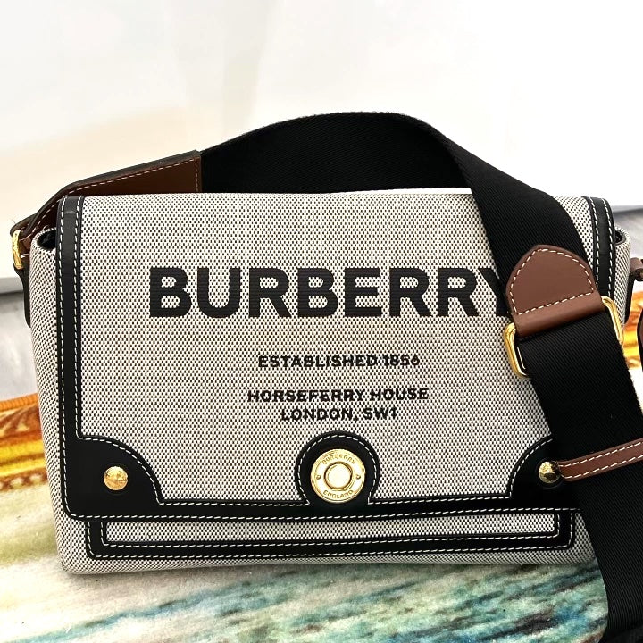 Burberry HORSEFERRY NOTE Crossbody Bag - Rovelle Bags