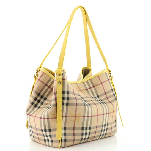 Burberry CANTERBURY HAYMARKET Shoulder Bag - Rovelle Bags