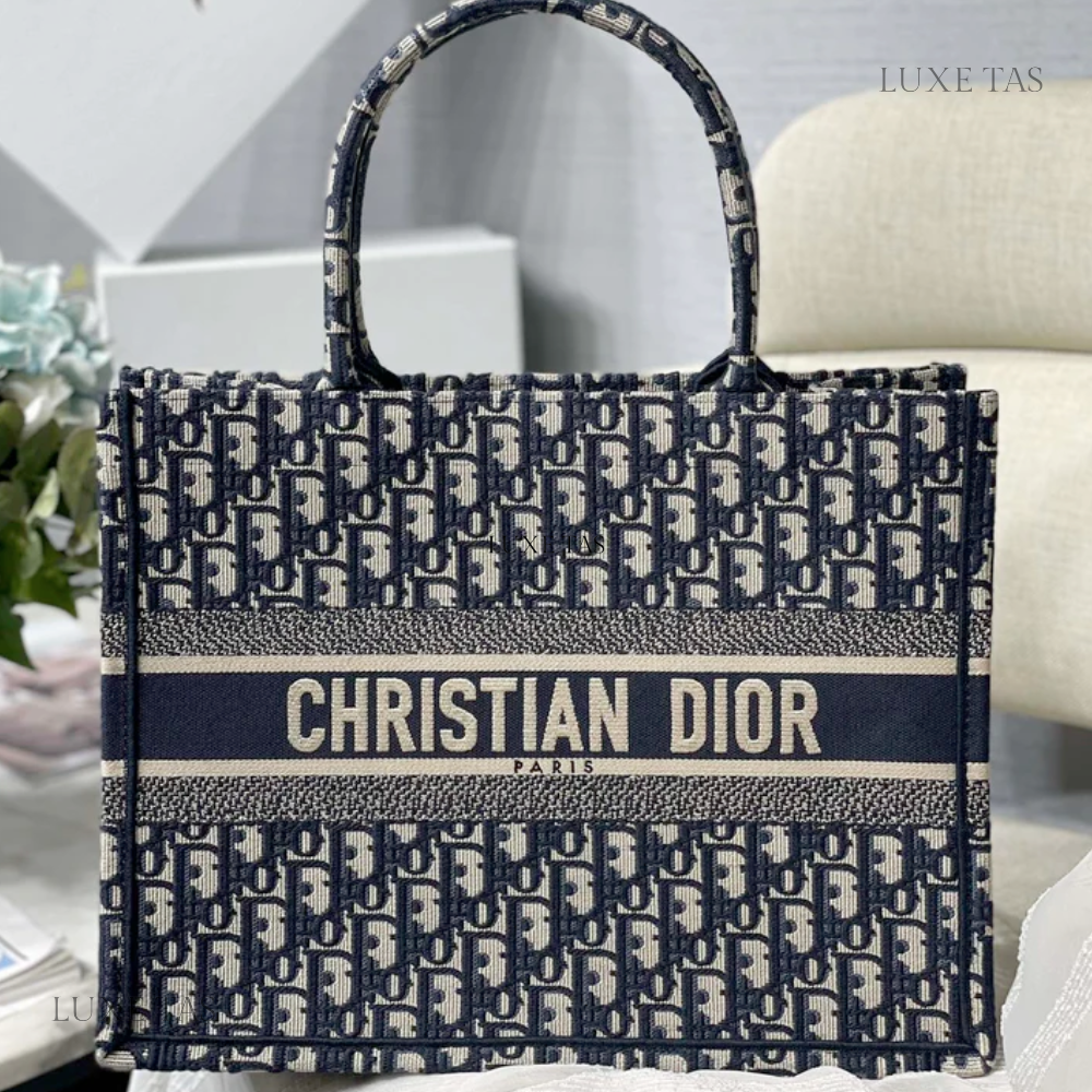 Dior Book Tote Leather Tote