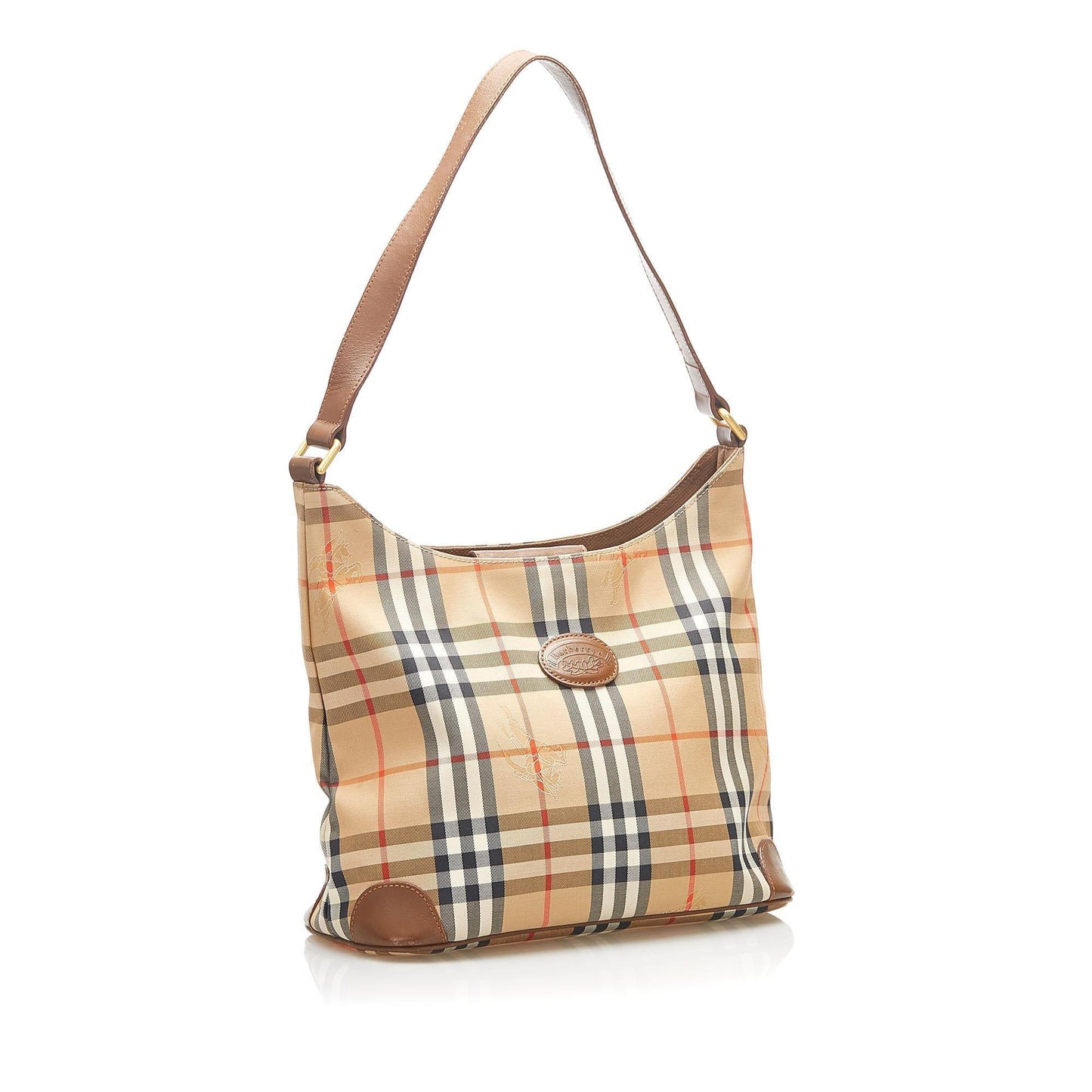 Burberry Haymarket Shoulder Bag - Rovelle Bags
