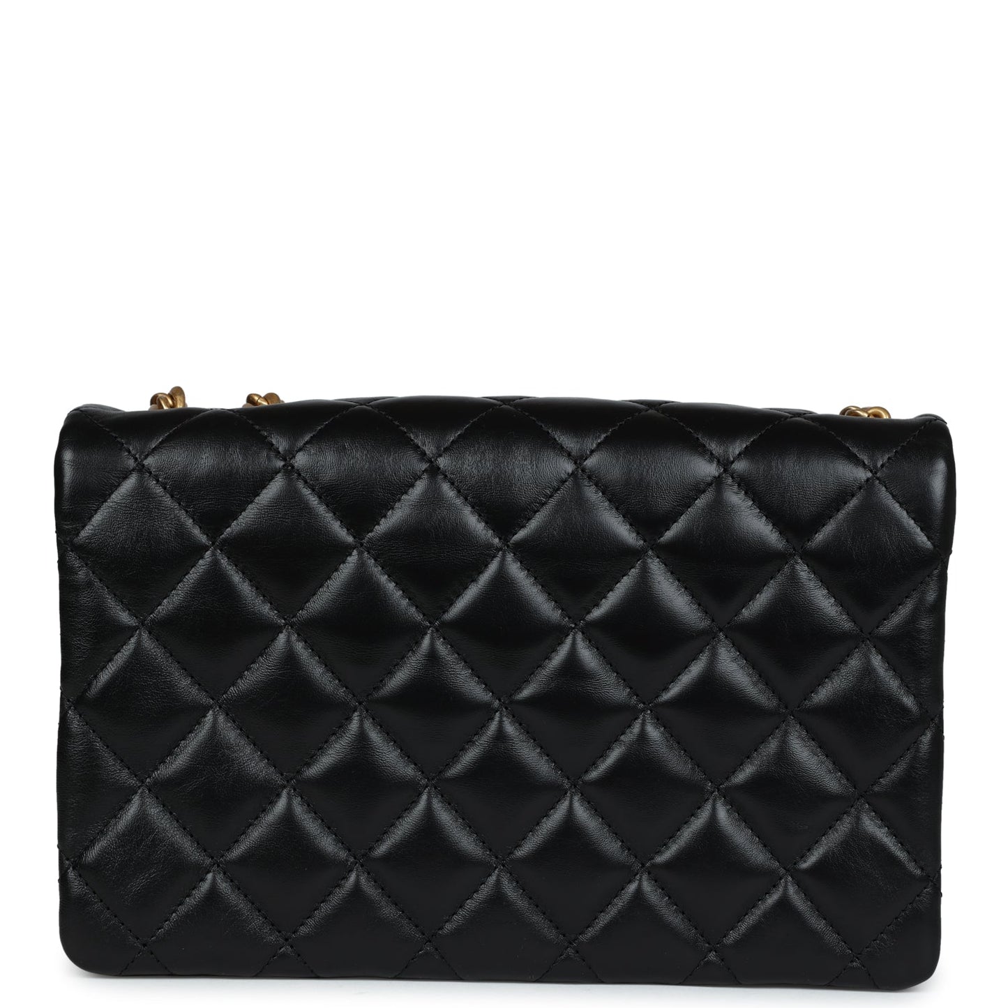Chanel Crush Flap Black Flap Bag - Rovelle Bags
