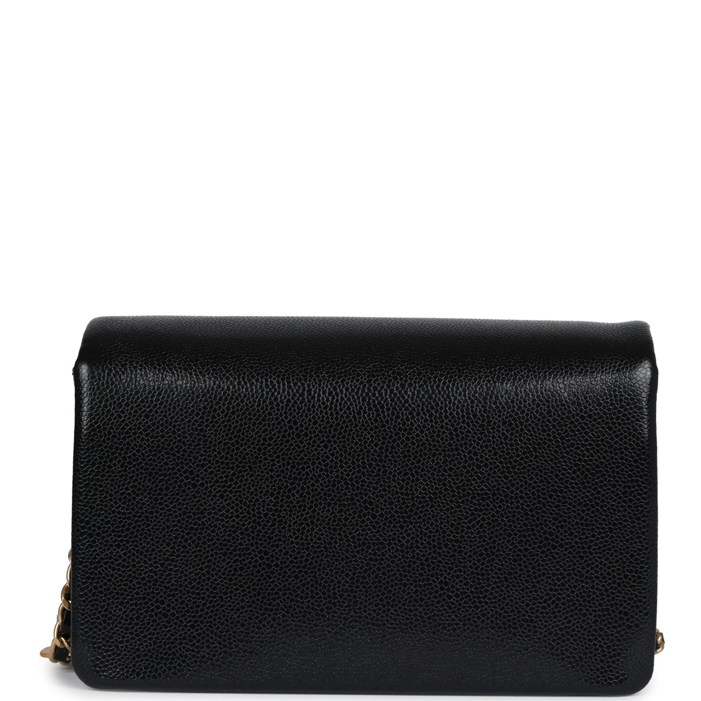 Chanel Flap Black Shiny Flap Bag - Rovelle Bags
