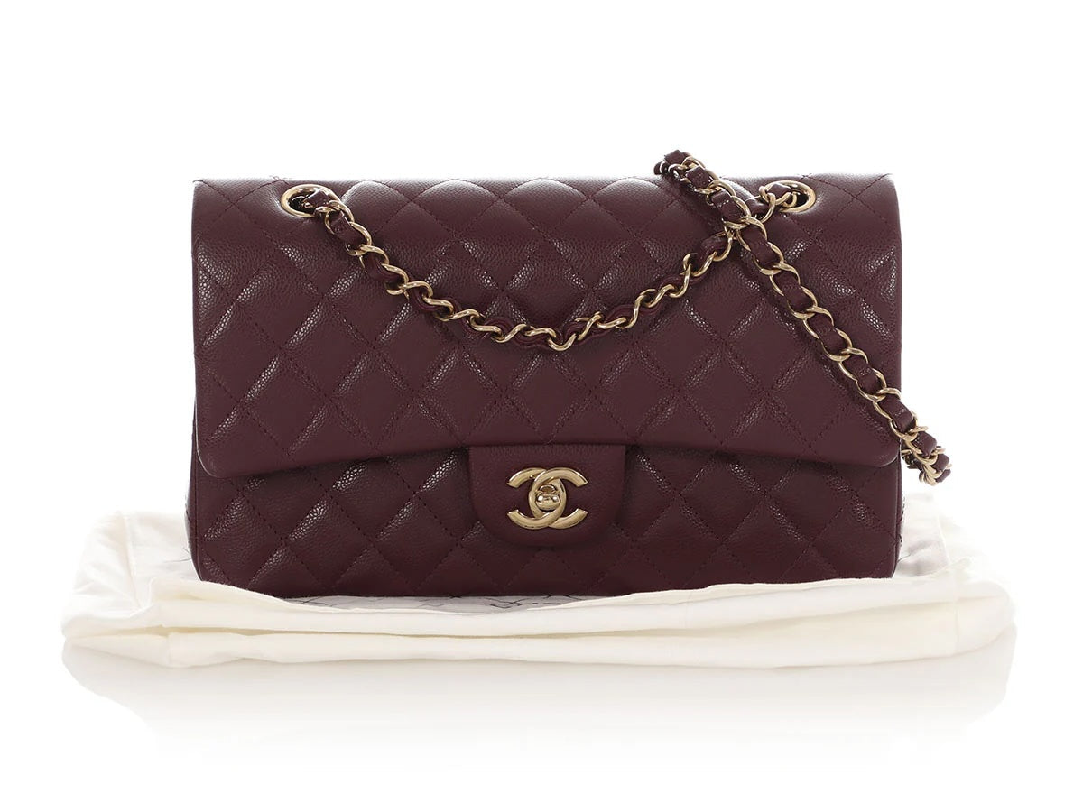 Chanel CAVIAR QUILTED DOUBLE Flap Bag - Rovelle Bags